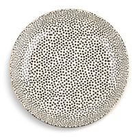 Thyme & Table Stoneware Serve Bowl, Dot EasyOptionXY LLC