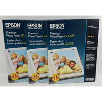 Epson Premium Photo Paper Letter - 11.4" x 8.9" x 0.7"- 50 / Pack - White EasyOptionXY LLC