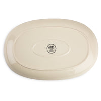 Thyme & Table Stoneware Oval Serve Platter, Medallion EasyOptionXY LLC