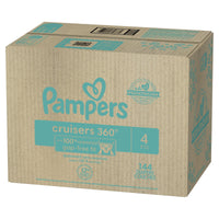 Pampers Cruisers 360 Fit Diapers Size 4, 144 Count EasyOptionXY LLC