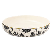 Thyme & Table Harvest 4-Piece Stoneware Round Low Bowl Set EasyOptionXY LLC