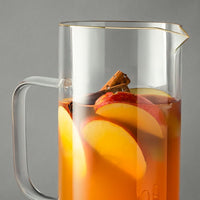 Thyme & Table 60oz Glass Pitcher with Gold Rim EasyOptionXY LLC