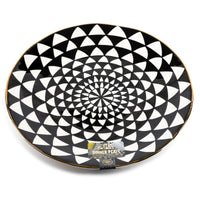 Thyme & Table Dinner Medallion, Black and White EasyOptionXY LLC