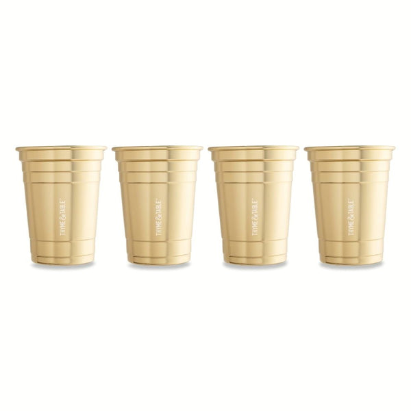 Thyme & Table 4-Pack Gold 17oz Party Cups EasyOptionXY LLC