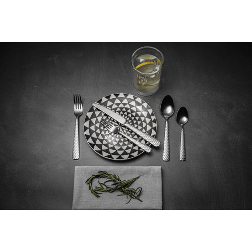 Thyme & Table 20-Piece Medallion Stainless Steel Flatware Set, Silver EasyOptionXY LLC