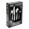 Thyme & Table 20-Piece Medallion Stainless Steel Flatware Set, Silver EasyOptionXY LLC