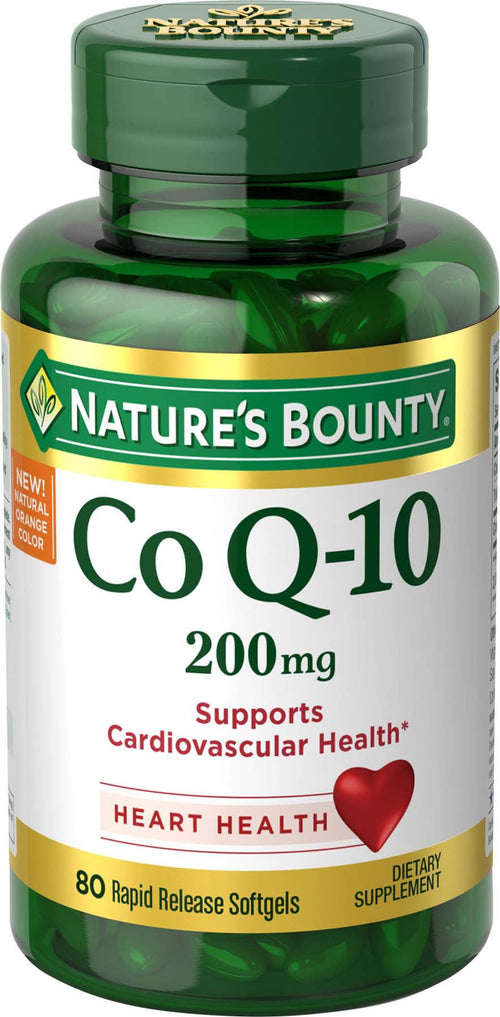 Nature's Bounty Co Q-10 Tablets; Heart Health; 200 mg; 80 Count EasyOptionXY LLC