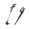 Hyper Tough 20V Max Cordless Combo Kit, 10-Inch String Trimmer & 130Mph Sweeper,2.0Ah Battery and Charger Included EasyOptionXY LLC