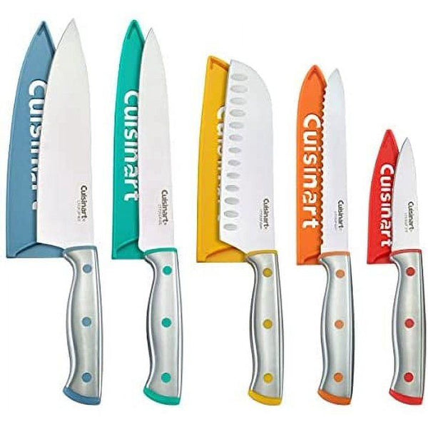 Cuisinart - Color Core 10 Piece Cutlery Set - Multicolor EasyOptionXY LLC