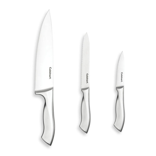 Cuisinart Classic 3pc Stainless Steel Chef Knife Set, CE88SS-3PCS3 EasyOptionXY LLC