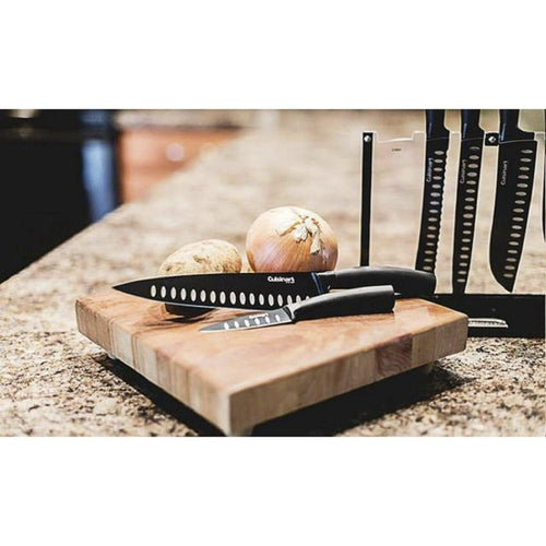 Cuisinart C77NS-7P 7-Piece Non-Stick Edge Collection Cutlery Set with Acrylic Stand EasyOptionXY LLC