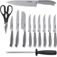 Cuisinart C77SS-13P Graphix Collection 13-Piece Stainless Steel Cutlery Block Set EasyOptionXY LLC