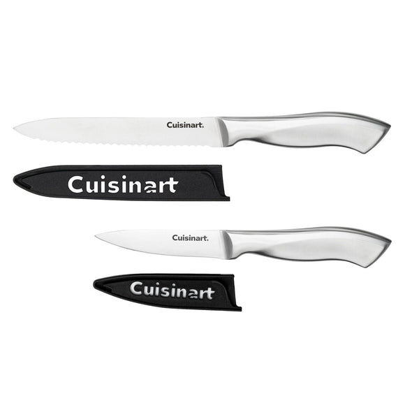 Cuisinart Classic 2pc Stainless Steel Utility Paring Knife Set, CE88SS-2PUT3 EasyOptionXY LLC