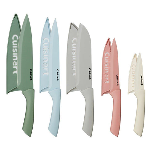 Cuisinart 10-Piece Ceramic Coated Color Knife Set EasyOptionXY LLC