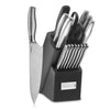 Cuisinart 17-Piece Stainless Steel Block Set EasyOptionXY LLC