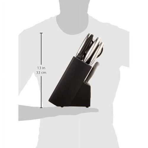 Cuisinart 17-Piece Stainless Steel Block Set EasyOptionXY LLC