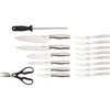 Cuisinart 17-Piece Stainless Steel Block Set EasyOptionXY LLC
