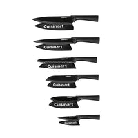 Cuisinart C55-12PMB 12-Piece Metallic Knife Set with Blade Guards, Black EasyOptionXY LLC
