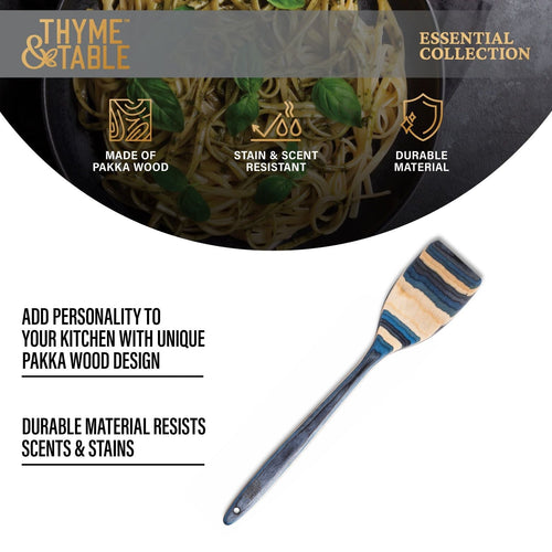 Thyme & Table Pakka Wood Turner, Blue EasyOptionXY LLC