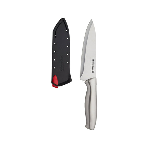 Farberware Edgekeeper 6-inch Stainless Steel Chef Knife with Edgekeeper Sleeve EasyOptionXY LLC