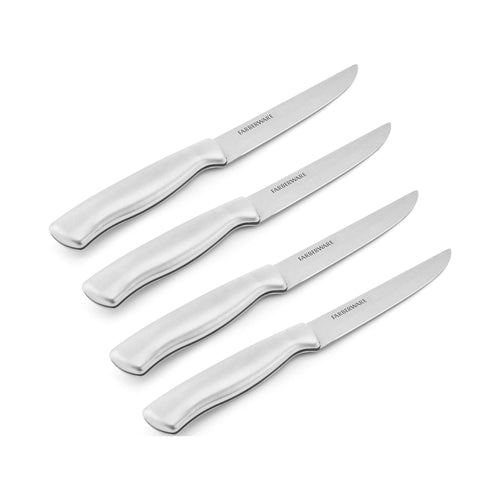 Farberware Set of 4 Stainless Steel Steak Knives EasyOptionXY LLC