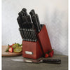 Farberware Edgekeeper 21-piece Forged Tripe-Riveted Knife Block Set with Built-in Sharpener EasyOptionXY LLC