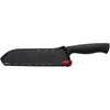 Farberware Edgekeeper 7-inch Santoku Black Knife with Self-Sharpening Sleeve EasyOptionXY LLC