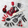 Farberware Professional 30-piece Black and Red Kitchen Tool and Gadget Starter Set EasyOptionXY LLC