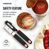 Farberware Soft Grips Can Opener in Black with Red Accents EasyOptionXY LLC