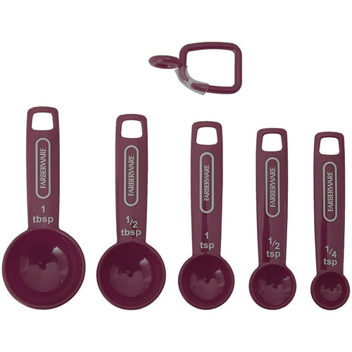Farberware Professional 9-piece Measuring Set, Maroon EasyOptionXY LLC