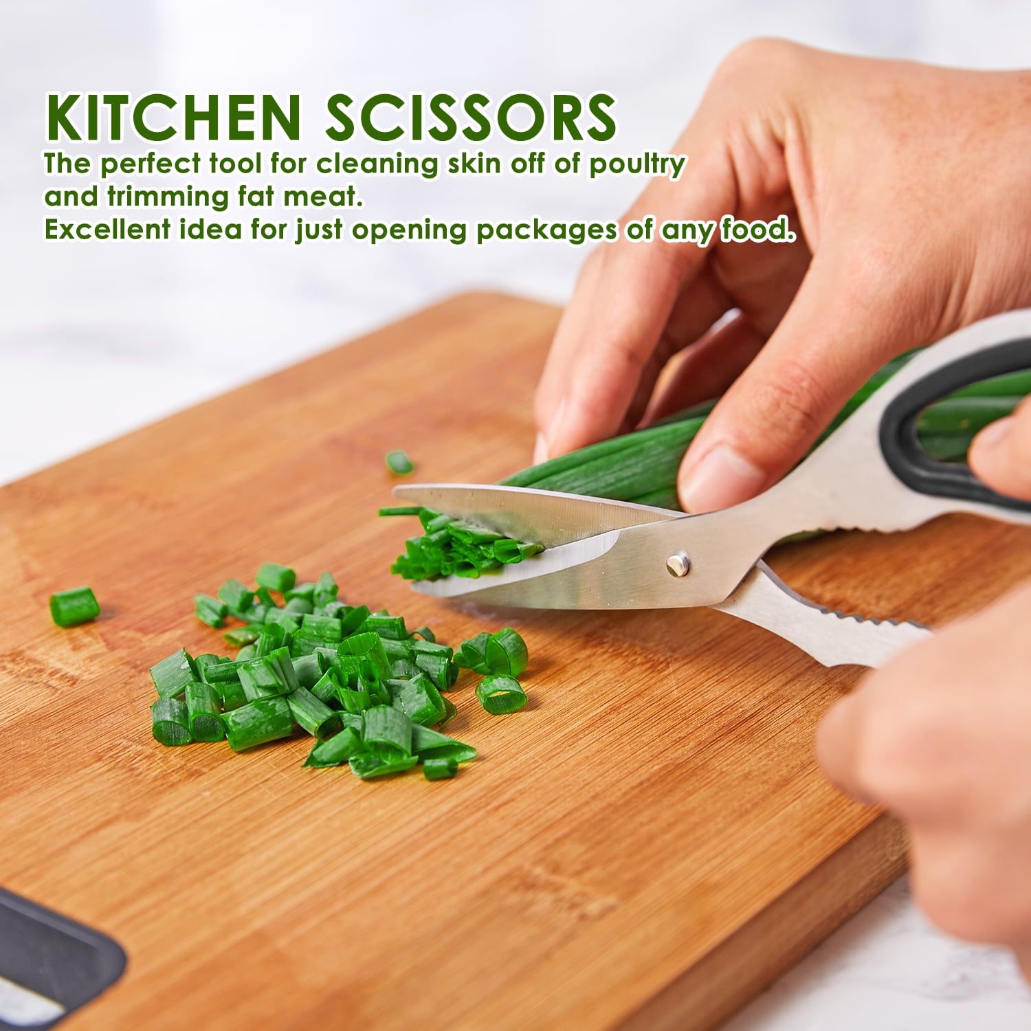 Knife Set High Carbon Stainless Steel Kitchen Knife Set 14 Pieces Super Sharp Cutlery Knife Set with Acrylic Stand - Silver EasyOptionXY LLC