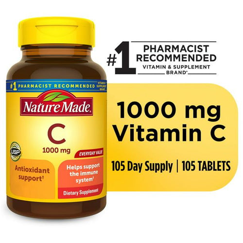 Nature Made Extra Strength Vitamin C 1000 mg Tablets; 105 Count EasyOptionXY LLC
