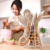 Hecef 32 Piece Kitchen Utensils Set, Food Grade Silicone Cooking Gadgets Tools with Holder EasyOptionXY LLC