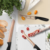 Hecef 25 PCS Kitchen Knife Set with Knife Block, Steak Knives, Cutting Boards, Titanium Plated Anti-Rusting Chef Knife EasyOptionXY LLC