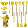 Hecef 32 PCS Silicone Cooking Utensils Set, 446¡ãF Heat Resistant BPA Free Turner Tongs,Spatula,Spoon,Brush,Whisk EasyOptionXY LLC