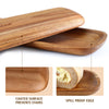 Hecef 3Pcs Charcuterie Board Platter Set, Acacia Wood Serving Tray Cheese Boards Dessert Table Display Set EasyOptionXY LLC