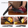 Hecef 3 Pieces Knife Set, Sharp Stainless Steel Chef Cooking Knife, Santoku Knife, Utility Knife, Paring Knife EasyOptionXY LLC