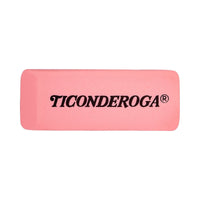 Ticonderoga Wedge Erasers, Pink, 3 Count EasyOptionXY LLC