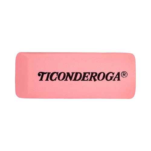 Ticonderoga Wedge Erasers, Pink, 3 Count EasyOptionXY LLC