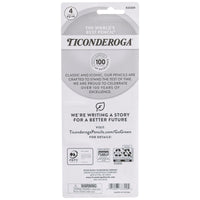 Ticonderoga My First Beginner Pencils with Bonus Sharpener, Sharpened #2 Lead, Yellow, 4 Count EasyOptionXY LLC