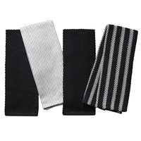 Thyme & Table 4-Piece Set Kitchen Towels, Dot EasyOptionXY LLC