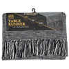 Thyme & Table Handwoven Table Runner, Black, 72 x 14 EasyOptionXY LLC