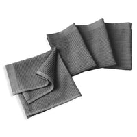 Thyme & Table 4-Piece Set Bar Mop Towels, Gray EasyOptionXY LLC