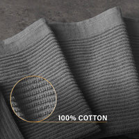 Thyme & Table 4-Piece Set Bar Mop Towels, Gray EasyOptionXY LLC