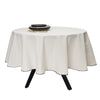 Thyme & Table 70" Tablecloth, Ivory Pom EasyOptionXY LLC