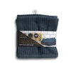 Thyme & Table 4-Pack Bar Mop Dish Cloth, Navy EasyOptionXY LLC