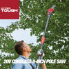 Hyper Tough 20V Max 2.0Ah Battery Powered Cordless 8" Pole Saw, HT21-401-003-08 EasyOptionXY LLC