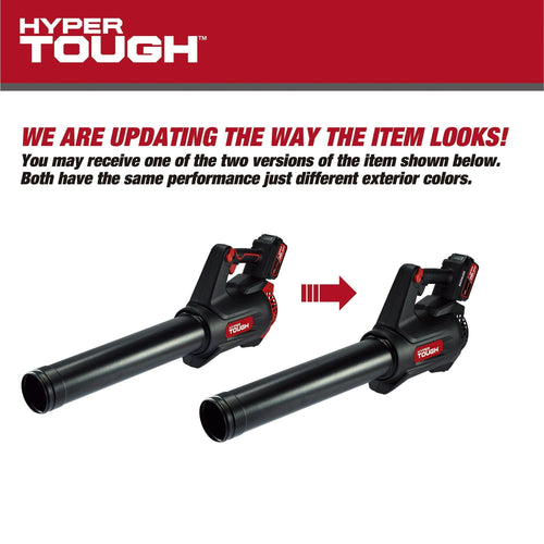 Hyper Tough 20V Max 110 mph 420 Cfm 4.0Ah Brushless Handheld Battery Blower, HT22-401-03-01 EasyOptionXY LLC