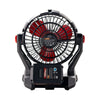Hyper Tough 7.5 in. Cordless Fan with Hybrid Power,with 2.0Ah Lithium-Ion Battery Pack Powered,C1005 EasyOptionXY LLC