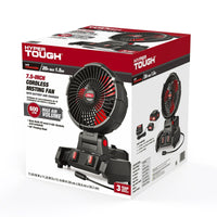 Hyper Tough 20V 7.5 inch Cordless Misting Fan, with 1.5Ah Lithium-ion Battery Pack Powered, C1024 EasyOptionXY LLC